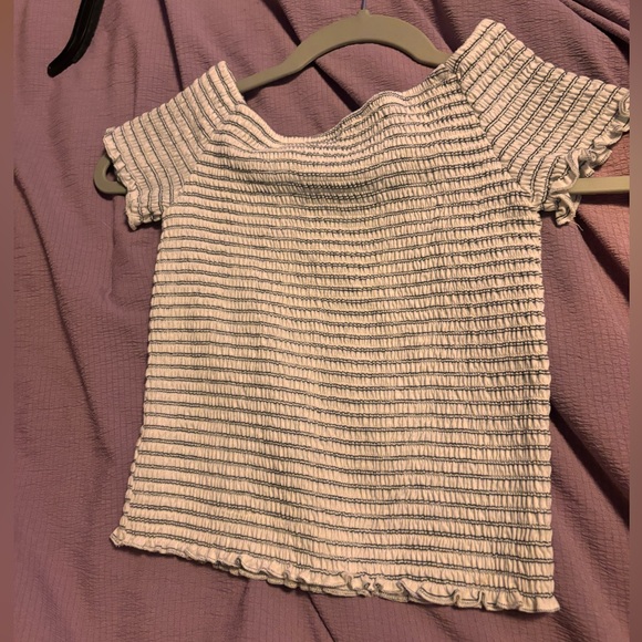 Cute Ribbed Cropped Tee - Picture 3 of 4